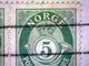 Norway 1911  Cards  Error White Spot In Between G And E  (   Lot 2683 ) - Variétés Et Curiosités
