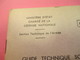 Fascicule/Guide Technique Sommaire/PISTOLET Automatique De 9 Mm Modèle 1950/Ministère D'Etat/MAT1030/1970  VPN117 - Autres & Non Classés