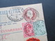 GB 1907 R-Brief Mit Siegel Stanley Gibbons. London W.C. 52 No. 382. Nach Fürth. Social Philately. Schiffspost - Briefe U. Dokumente