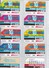 Italy, 10 Different Cards Number 4, Scooter, Red Cross, Bank, 2 Scans. - [4] Colecciones