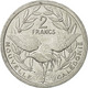 Monnaie, Nouvelle-Calédonie, 2 Francs, 1991, Paris, SUP, Aluminium, KM:14 - New Caledonia