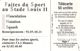 CARTE°-PUBLIC-MONACO-50U-MF37-GEM B-010/95-STADE LOUIS II-Série 6001- UTILISE-BE - Monace