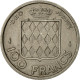 Monnaie, Monaco, Rainier III, 100 Francs, Cent, 1956, TTB, Copper-nickel - 1949-1956 Anciens Francs