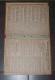 JOLI CALENDRIER DOUBLE APPEL AUX CHIENS, CHASSE A COURRE ANNEE 1934, ALMANACH DES POSTES ET DES TELEGRAPHES, ARDENNES 08 - Groot Formaat: 1921-40