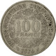 Monnaie, West African States, 100 Francs, 1976, TTB, Nickel, KM:4 - Côte-d'Ivoire