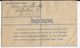 GB - 1937 - ENVELOPPE ENTIER PERFORE (PERFIN) RARE ! RECOMMANDEE De LONDON => VILLEFRANCHE DE ROUERGUE (AVEYRON) - Perfins