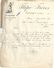 Lettre Ancienne/ Filature De Laines Peignées/ FLIPO-FRERES / TOURCOING / Nord /1912  FACT263 - Textilos & Vestidos