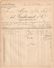Facture  Ancienne/Châles Soieries/ Ad. Guillermet Et Cie/Rue De L'Hotel De Ville / LYON/ Rhône/1893        FACT268 - Textile & Vestimentaire