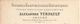 Facture Ancienne/Tissage & Blanchisserie Méca/ Mouchoirs & Serviettes/ Alexandre Turpault/CHOLET/M & L/1892  FACT248 - Textile & Clothing