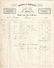 Facture Ancienne/Draperie & Nouveautés /Etoffes Pour Lits & Soieries/Paris /  Rue Grande / ISIGNY//Sortin /1857 FACT279 - Vestiario & Tessile