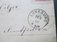 Altdeutschland 1869 NDP Aufbrauchsganzsache Der Preußischen 3 Sgr. Ausgabe! K1 Lüneburg - Frankfurt Am Main - Enteros Postales