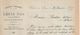 Lettre Commerciale Ancienne/Habillement Confectionné En Gros/Large Fils /CHÂLON Sur SAÔNE/(S & L)/ 1905      FACT296 - Kleding & Textiel