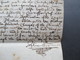 GB Vorphila Brief 1740 Interessanter Inhalt?? - ...-1840 Préphilatélie