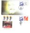 GREECE GRECE GREEK 8 COVERS WITH COMMEMORATIVE POSTMARKS AND VIGNETTES OF 2016 AND 2017 - Maschinenstempel (Werbestempel)