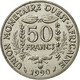 Monnaie, West African States, 50 Francs, 1990, Paris, TTB+, Copper-nickel, KM:6 - Ivory Coast