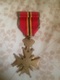Croce Medaglia Smaltata Fed. Nat. Combattants - Belgique - België