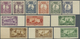 * Syrien: 1930/1936, Definitives "Views Of Syria", Complete Set Of 23 IMPERFORATE Marginal Stamps, Min - Syria