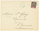 650 "GOMEN" : 1898 25c Obl. NLLE CALEDONIE GOMEN En Bleu Sur Enveloppe Pour NOUMEA. Superbe. - Andere & Zonder Classificatie