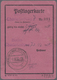 Br Berlin: 1950: POSTLAGERKARTE, Ausgestellt Berlin-Charlottenburg 7, Postamt Im Bahnhof Zoo, Am 2.6.50 - Sonstige & Ohne Zuordnung