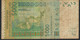 W.A.S. BENIN P217Bb 5000 Francs (20)04 F-VF No Tear,no P.h. - Bénin