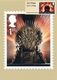 REINO UNIDO / UK (2018) - GAME OF THRONES Full Set Of Postcards + Stamps + Post&Go ATMs (see 32 Scans) / Juego De Tronos - 2011-2020 Ediciones Decimales