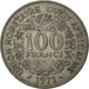 Monnaie, West African States, 100 Francs, 1971, Paris, TTB+, Nickel, KM:4 - Côte-d'Ivoire