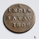 Island Of Sumatra - 1/2 Duit - 1808 - Indonesia