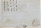 FRANCE  10 (o) Fragment Lettre [cla] Cover Louis-Napoléon Présidence Cachet Agen Toulouse Grasse Octobre 1853 - 1852 Luis-Napoléon