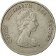 Monnaie, Etats Des Caraibes Orientales, Elizabeth II, 25 Cents, 1989, TTB - Caraibi Britannici (Territori)
