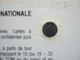 INTERNATIONALE - PUCE SC 3 - IMPRESSION OFSET - 15 N° NOIRS - AU VERSO N° 000357 EMBOUTIS - " TRES RARE " ( - Pastel