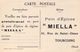 59-TOURCOIN- CARTE PUB- PAIN D'EPICES " MIALLA" 61 RUE DE SAINT-OMER - Tourcoing