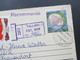 Sowjetunion 1986 Brief Einschreiben Recommande Tallinn / 3 Estonia SSR Nr. 400. Estland - Storia Postale