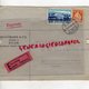 SUISSE - ZOUG -ENVELOPPE EXPRESS BUCHMANN & CO-PILATUSSTR. 2- CUIRS ET PEAUX  -PERUCAUD-SAINT JUNIEN 1940 - Suisse