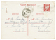 393 1943 Entier 1F20 PETAIN Obl. PARIS Pour SIEMRAP CAMBODGE. Recto, Cachet SIEMRAP ANGKOR. RARE. TB. - Altri & Non Classificati