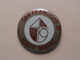 San Francisco FORTY NINERS : Older Button / Pin / Speld / Epingle ( +/- 56 Mm. ) Zie Photo / Foto Voor Detail ! - San Francisco 49ers