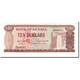 Billet, Guyana, 10 Dollars, Undated (1966-92), KM:23d, NEUF - Guyana