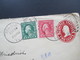 USA 1920 Ganzsachenumschlag Mit 2 Zusatzfrankaturen! Del Rio - Zürich. Controle Postal Militaire. Zensurbeleg - Cartas & Documentos