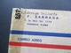 Zensurbeleg Kuba / Cuba 1940er Jahre Air Mail / Luftpost Nach New York. Examined By 8572 - Brieven En Documenten