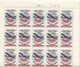 USSR - AIRPLANE / MAP 1977 MNH Sheet - Feuilles Complètes