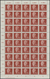 32342 DDR: 1950/61, Engros-Partie Besserer Marken Bzw. Varianten, Dabei Halber Bogen 448 B XI, Ein Angetre - Sonstige & Ohne Zuordnung
