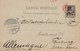 Entier Zanzibar Surcharge 1 Anna + Cachet Rouge Modane A Paris Pour Flensburg - Lettres & Documents