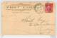 USA - Embroiled Postcard - Here Is To The Stars And Stripes 1907 - Posted From McPherson KS - Autres & Non Classés