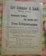 Papier Carl Schleicher Und Schüll, Düren Rheinland - Neues Lichtpaupepapier N°176 à 179 - 1896 - Printing & Stationeries