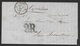 1858 LAC Mexico Mejico  A San Sebastian,España - Via Francia - Mexico