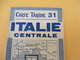 Carte TARIDE/n° 31/ ITALIE Centrale/Carte  Pour Le Tourisme/Portefeuille/Paris/Gaillac-Monrocq/ Vers 1930-40      PGC193 - Strassenkarten