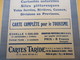 Carte TARIDE/n° 31/ ITALIE Centrale/Carte  Pour Le Tourisme/Portefeuille/Paris/Gaillac-Monrocq/ Vers 1930-40      PGC193 - Strassenkarten