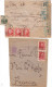 Delcampe - ESPAGNE - LOT DE 12 LETTRES ET FRAGMENT DE LETTRES TOUTES AVEC CENSURES DIVERSES DONT UN AVEC TAXE - MANQUE 2 TIMBRES. - Marques De Censures Républicaines