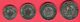 UZBEKISTAN: New 2018 Regular 4 Coins Set 50/100/200/500 SOUM SUM UNC - Ouzbékistan