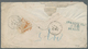 01608 Schweden: 1867 (2 May) Cover To Paris, Franked Wlth 12ore, 24ore, And 50 Ore Coat Of Arms Issue, Pre - Ungebraucht