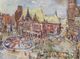 ÄLTERE POSTKARTE OSKAR KOKOSCHKA DER MARKTPLATZ ZU BREMEN Markt Marché Market Postcard Cpa AK Ansichtskarte - Kokoschka